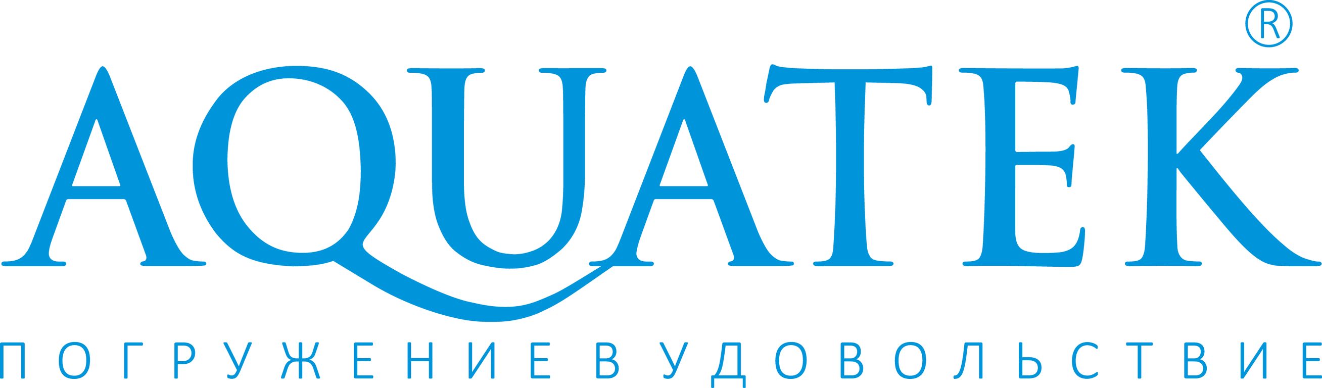 Акриловые ванны компании акватек. Логотип.