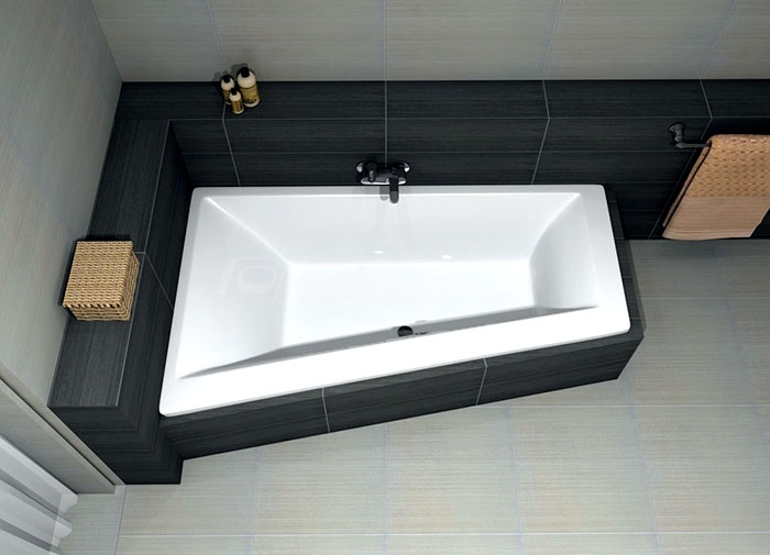 Асимметричная акриловая ванна Excellent Sfera 170
